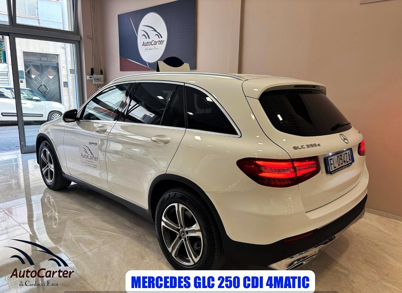 Mercedes-benz GLC 250 4 MATIC ** 127MILA KM CERTIF **