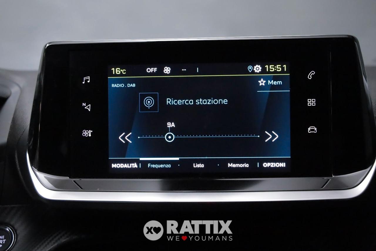 Peugeot e-208 motore elettrico 100kW Allure Pack