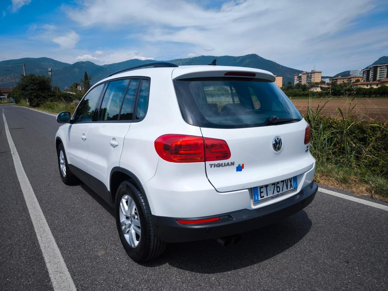 VOLKSWAGEN TIGUAN 1,4 TSI BENZINA 122 CV-OK NEOPATENTATI-GANCIO TRAINO