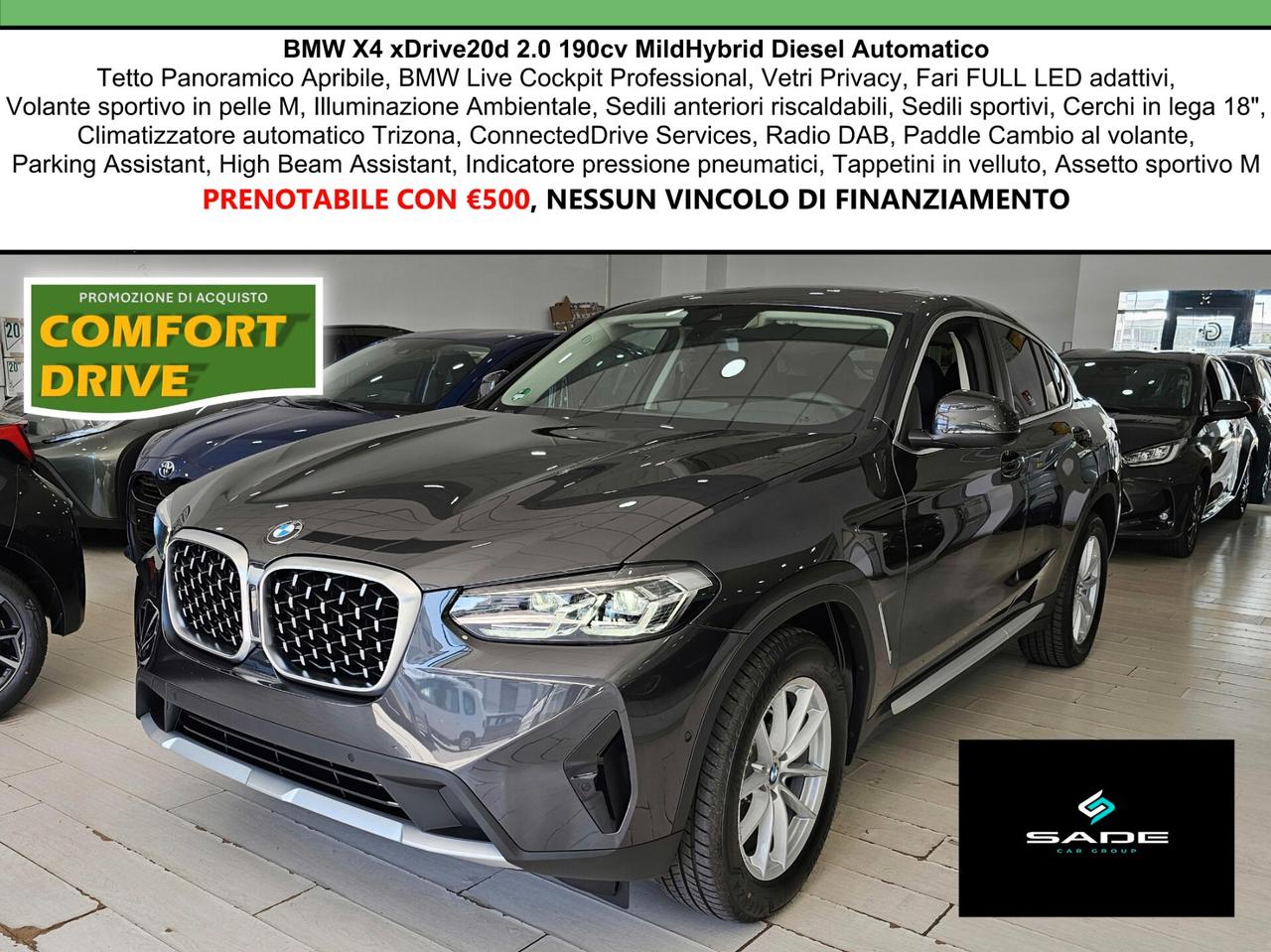 Bmw X4 xDrive20d 48V