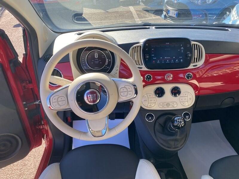 FIAT 500 1.0 Hybrid Red