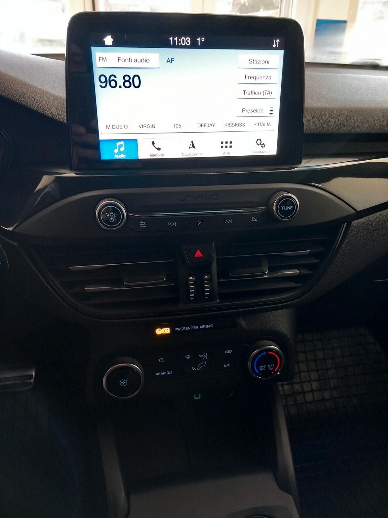 Ford Focus 1.5 EcoBlue 120 CV automatico SW ST-Line Co-Pilot