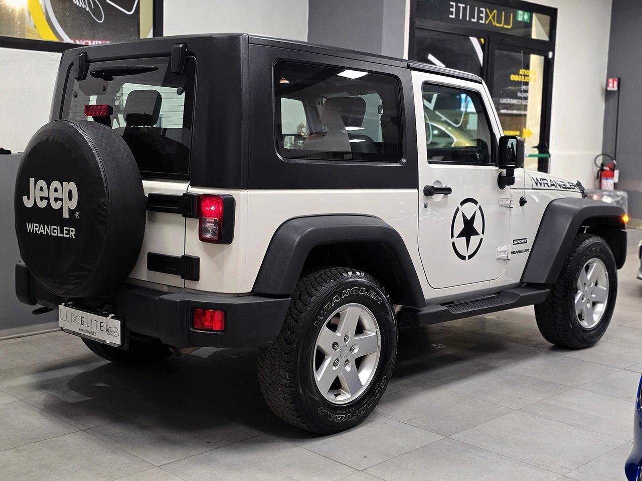 Jeep Wrangler III 2.8 crd SPORT_UNICO PROPRIETARIO_DISTRIB FATTA
