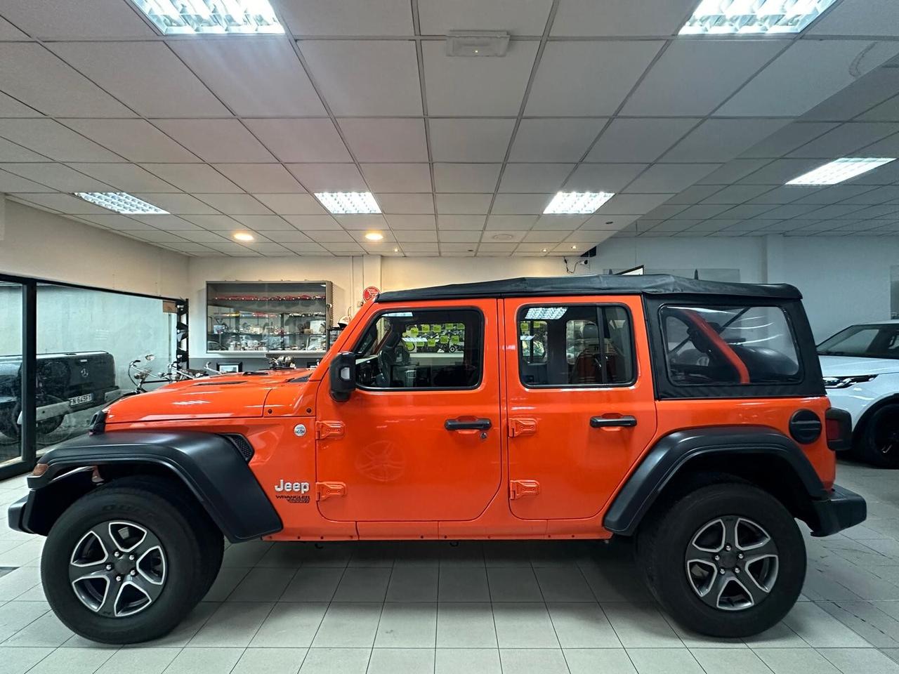 Jeep Wrangler Unlimited 2.2 Mjt II Sport 5 PORTE PARI AL NUOVO PRONTA CONSEGNA