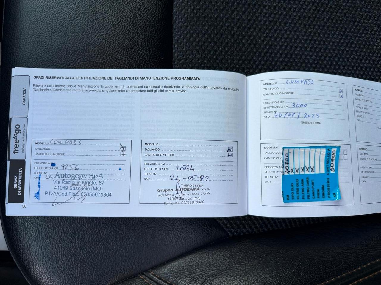 Jeep Compass 1.6 Multijet II 2WD Limited *KM 42.000 CERTIFICATI***OK NEOPATENTATI*