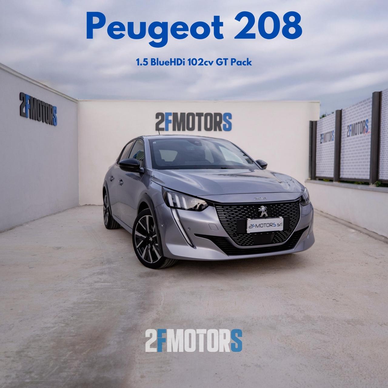 Peugeot 208 1.5 bluehdi GT s&s 100cv