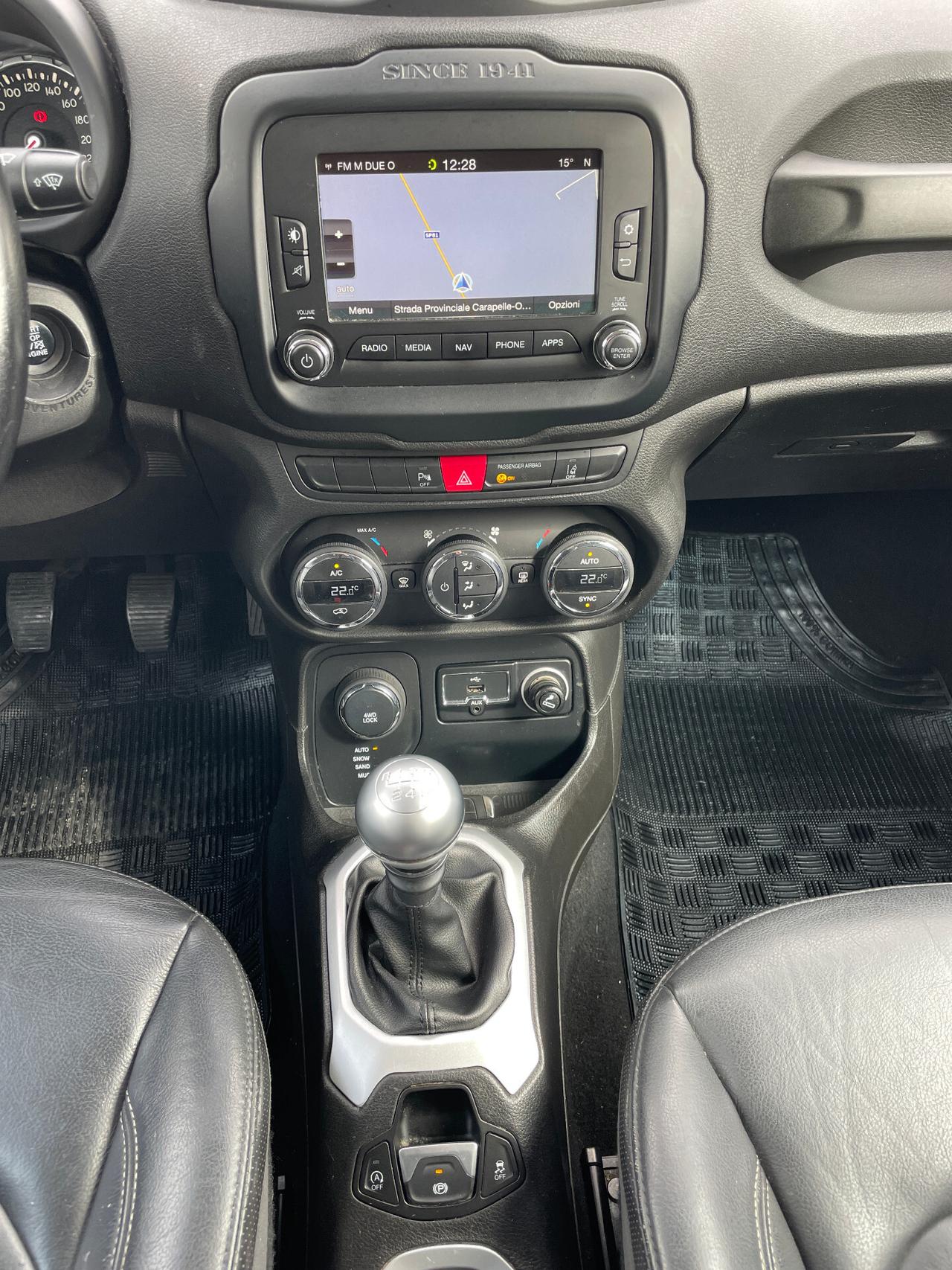 Jeep Renegade 2.0 Mjt 140CV 4WD Active Drive Limited-NAVIGATORE-PELLE