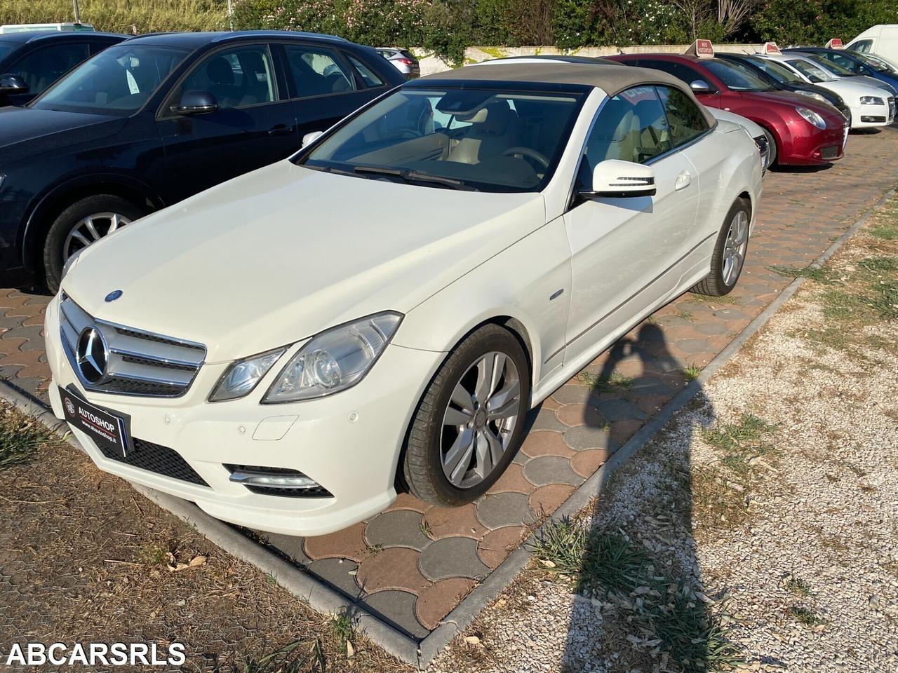MERCEDES - Classe E - E 250 CDI Cabrio BlueEFFICIE