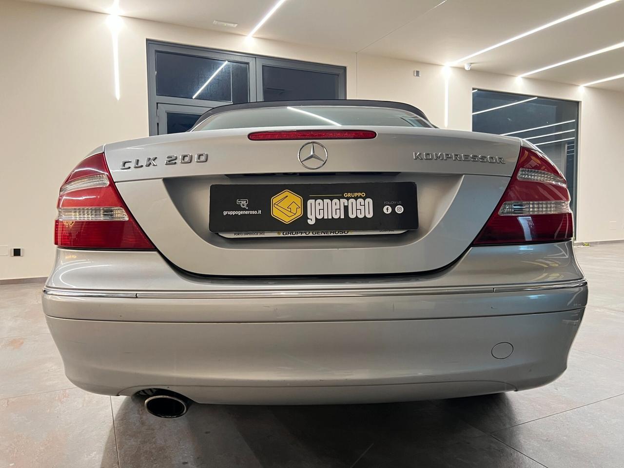 Mercedes-benz CLK 200 Kompr. TPS cat Cabrio Avantg.