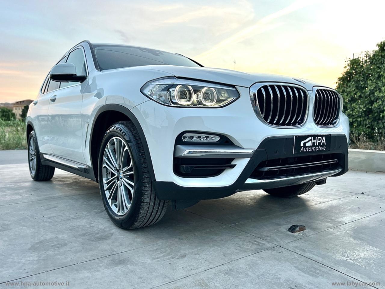 BMW X3 xDrive20d Luxury NAVI PELLE LED CERCHI 19