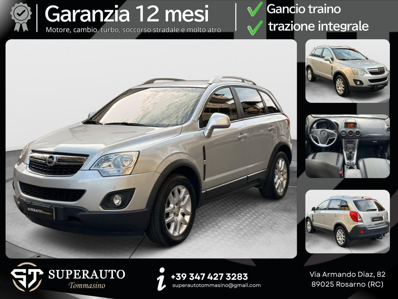 Opel Antara 2.2 CDTI 4X4 Cosmo Gancio Traino