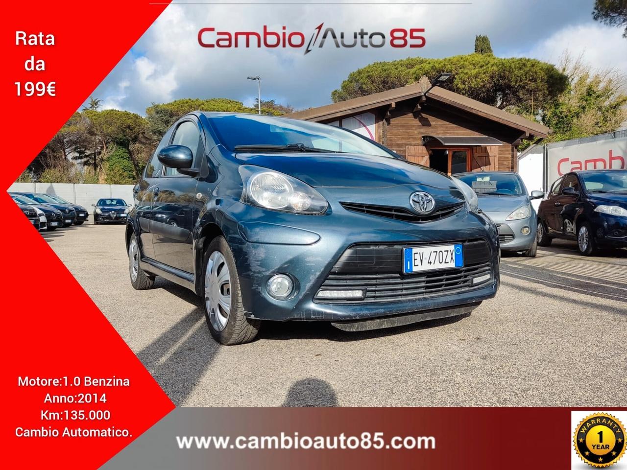 Toyota Aygo 1.0 12V VVT-i 5 porte Lounge Connect MMT