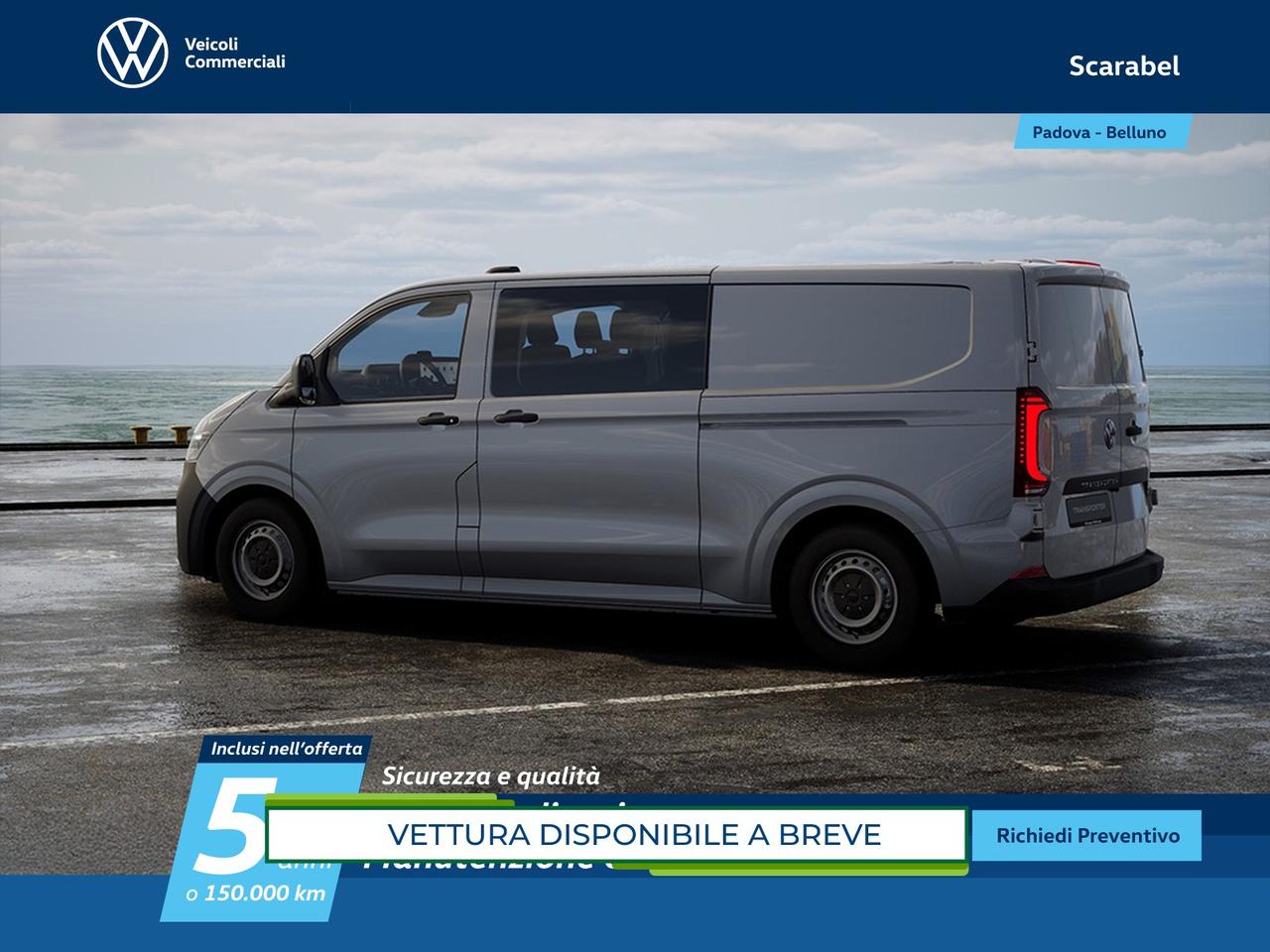 Volkswagen T7 Transporter t7 32 kombi n1 2.0 tdi 150cv l2 auto