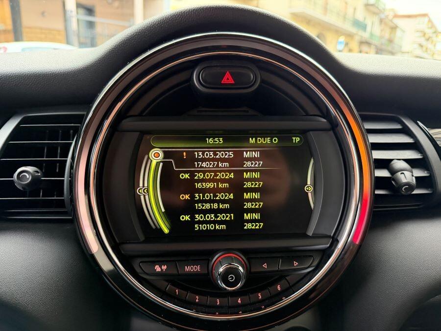 MINI COOPER 1.5 ONE D 95CV CERTIFICATA BMW ITALIA