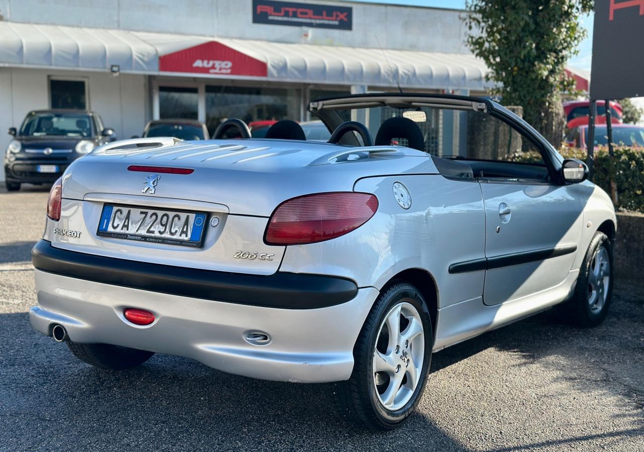 PEUGEOT 206CC - 1.6 16VCABRIO 180.000KM