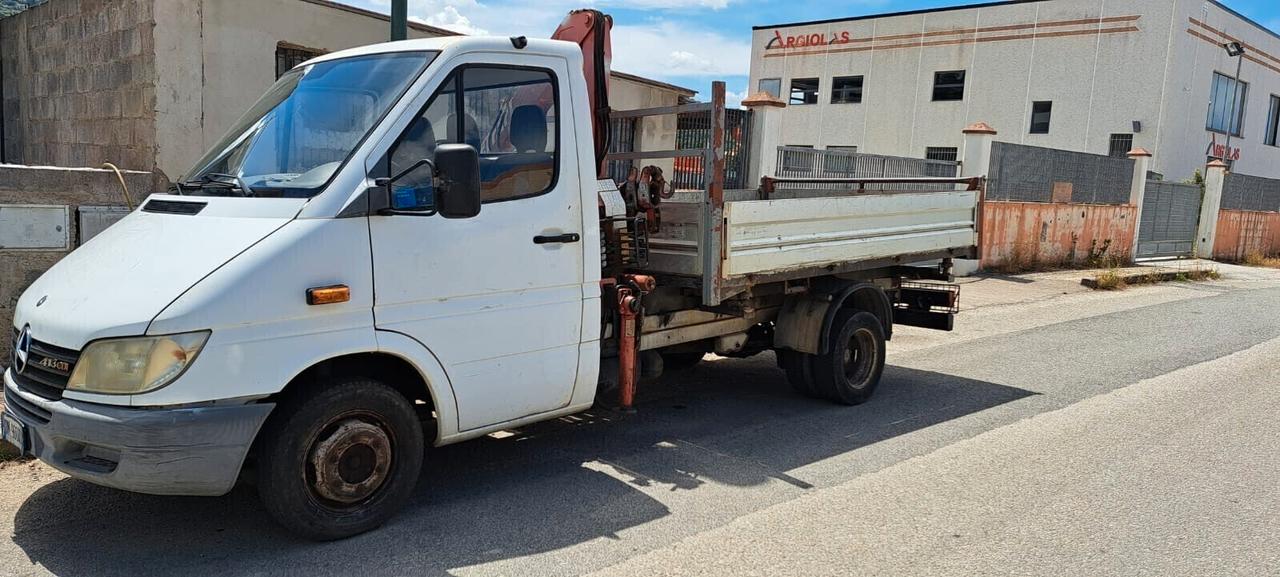 Mercedes Sprinter Gru e Ribaltabile trilaterale