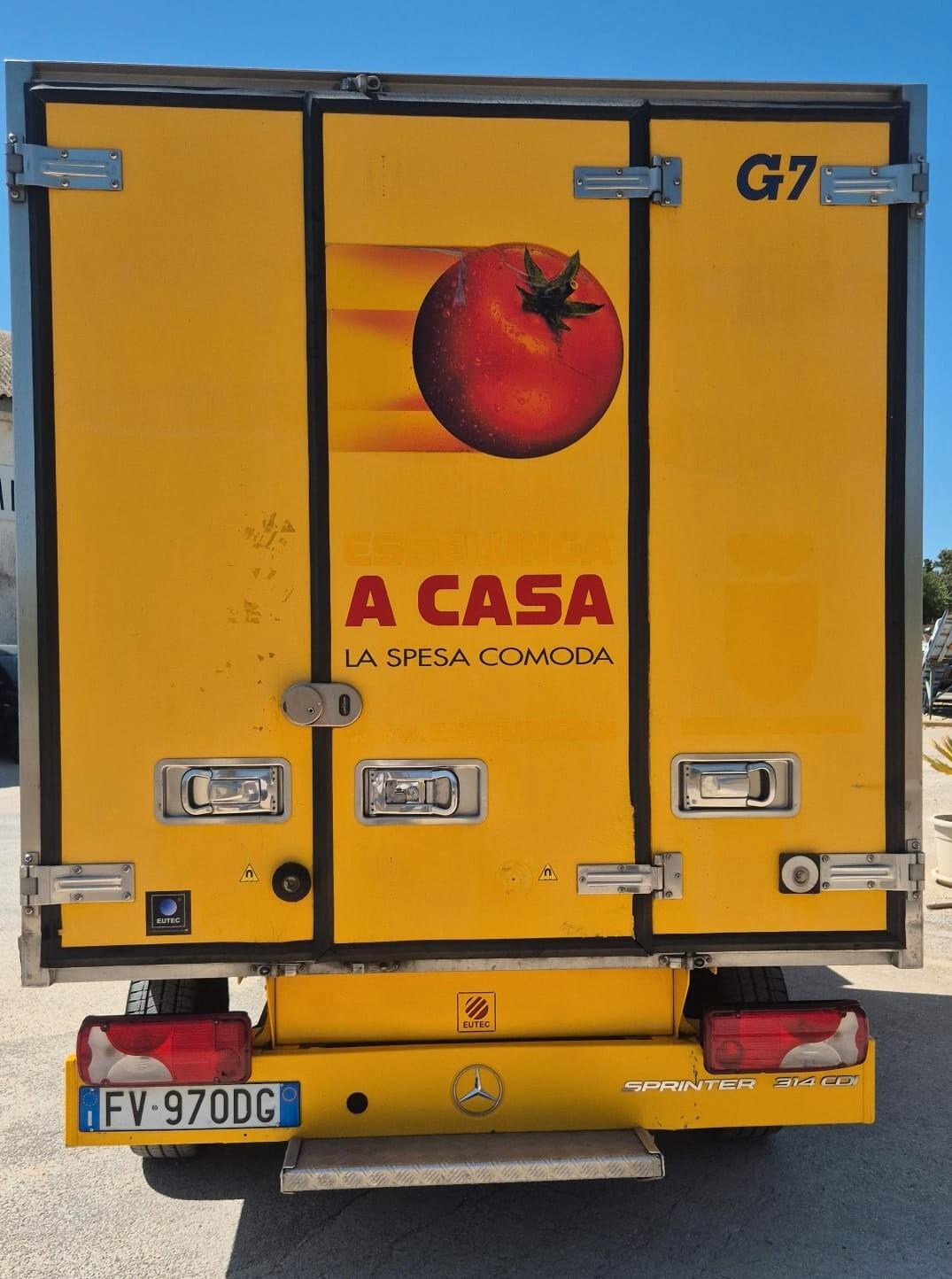 Mercedes Benz SPRINTER 314 CDI FRIGO CON CELLA SOTTO ZERO