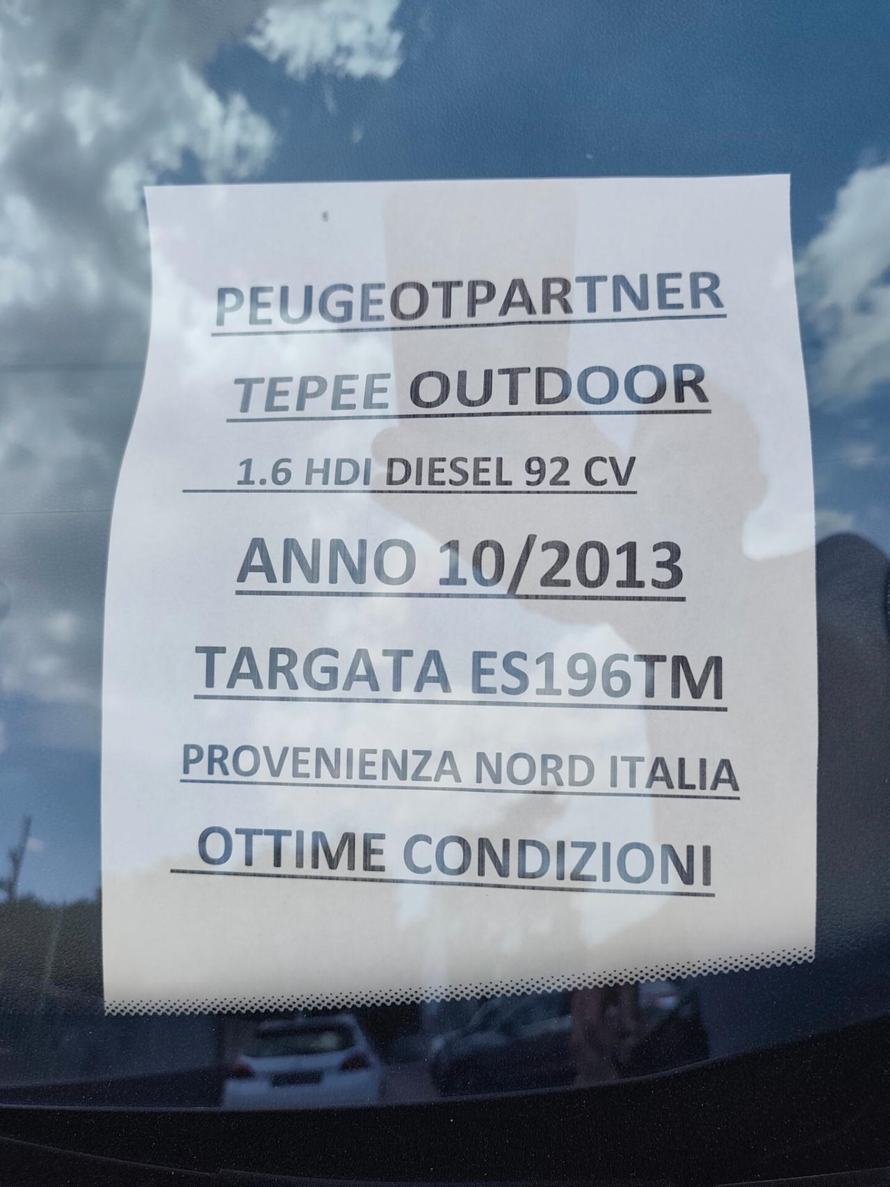 Peugeot Partner Tepee 1.6 HDi Outdoor