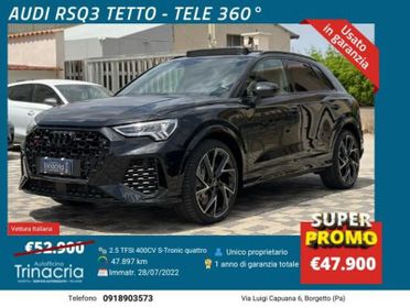 Audi Q3 RSQ3 2.5 TFSI 400CV S-Tronic quattro