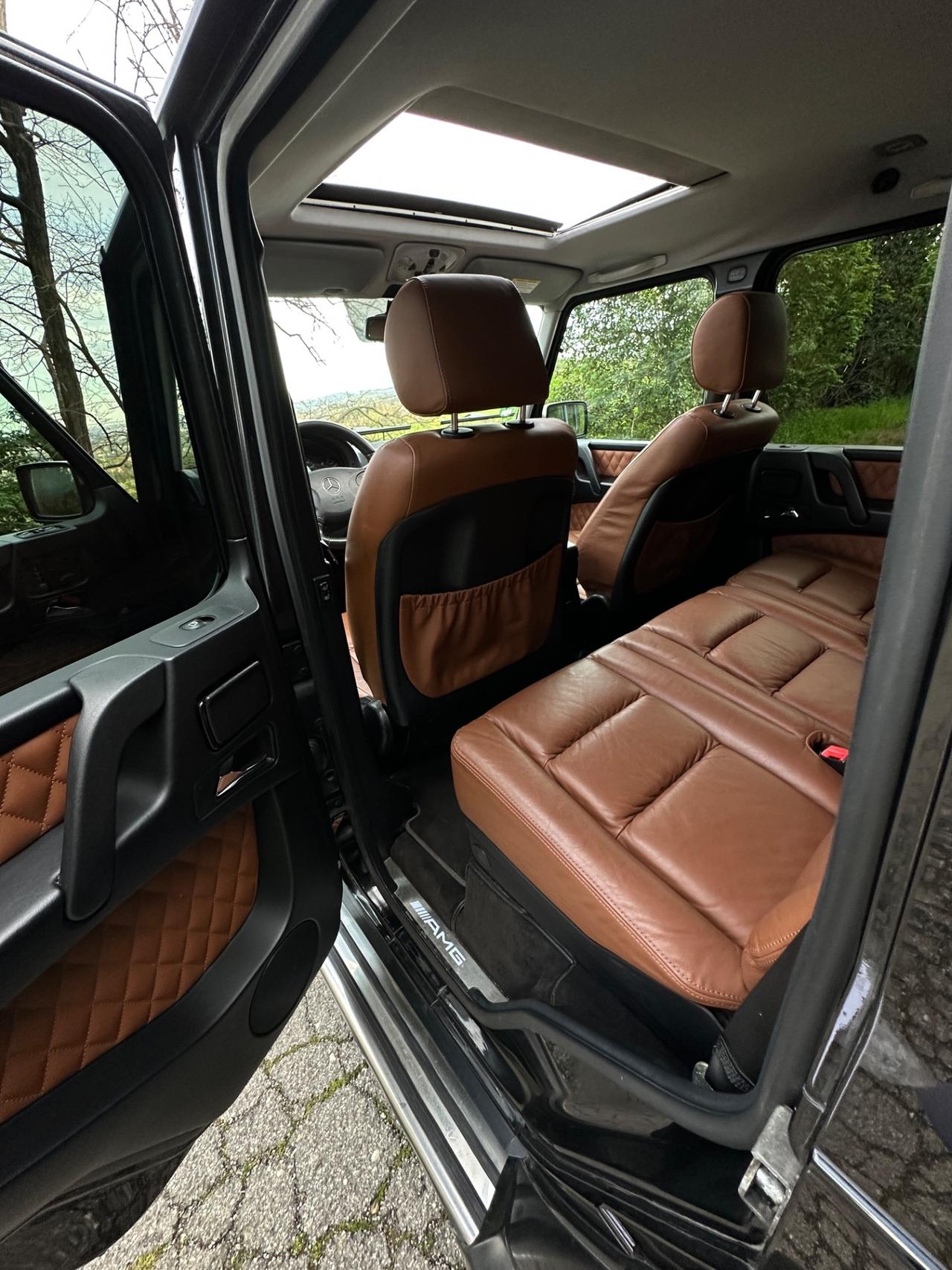 Mercedes-benz G 55 AMG 7 POSTI TAGLIANDI CERTIFICATI DESIGNO