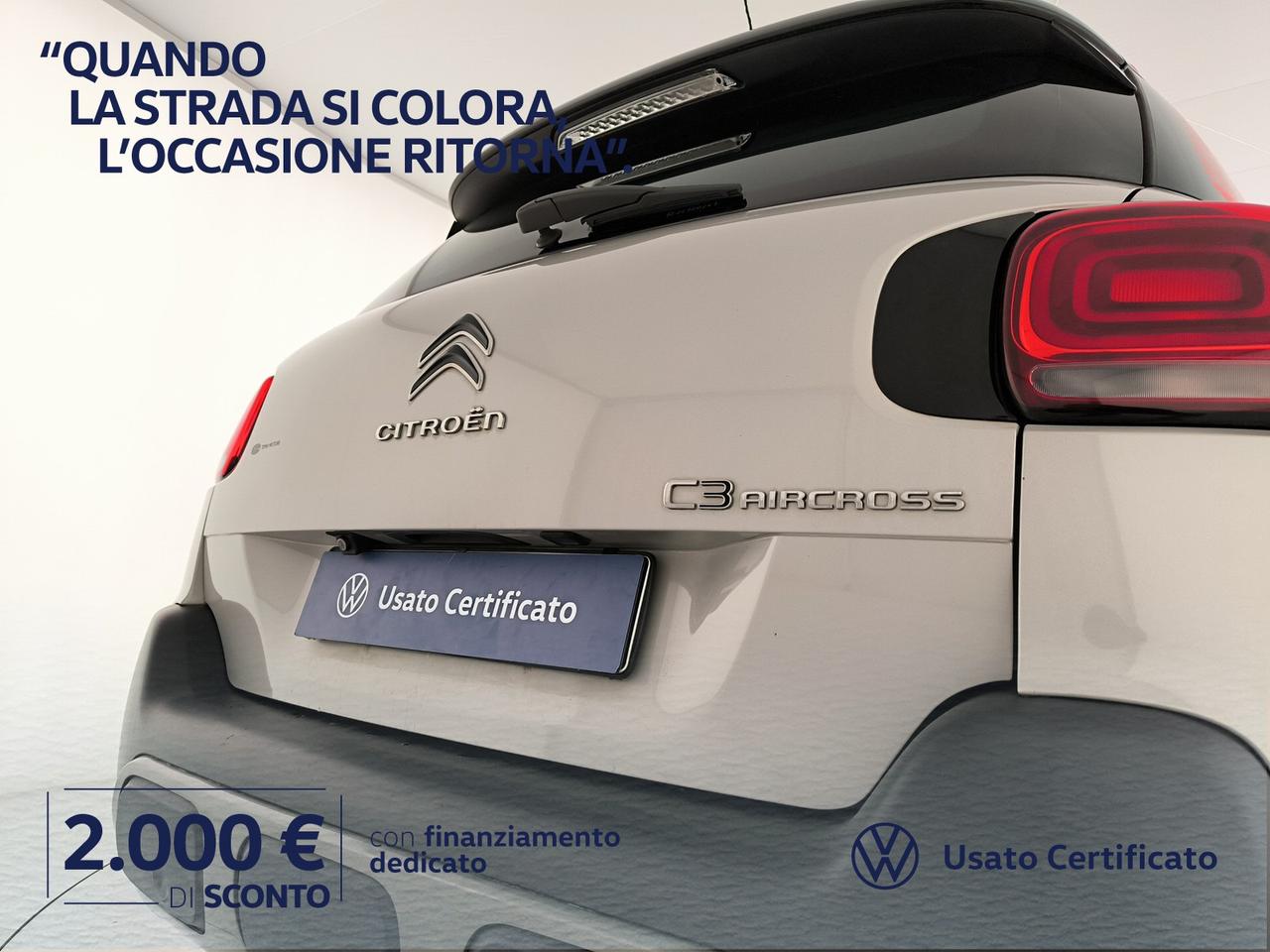 Citroen C3 Aircross 1.6 bluehdi shine 100cv