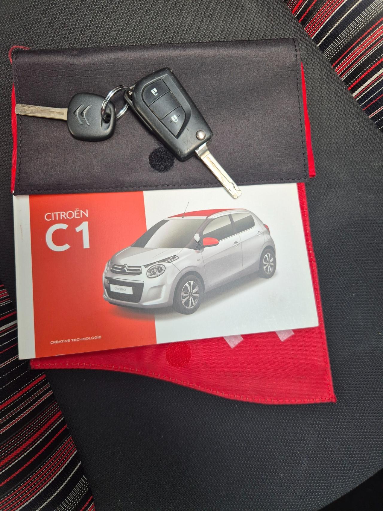 Citroen C1 cabrio benzina neo patentati