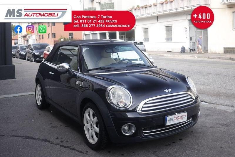 MINI Mini MINI Cooper Mini Cabrio 1.6 Cooper 120cv 88KW ANNO 2009