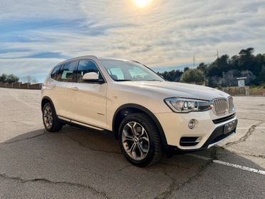 BMW X3 X-LINE/2.0 X-Drive 190CV/CERCHI 18"/PELLE/NAVI