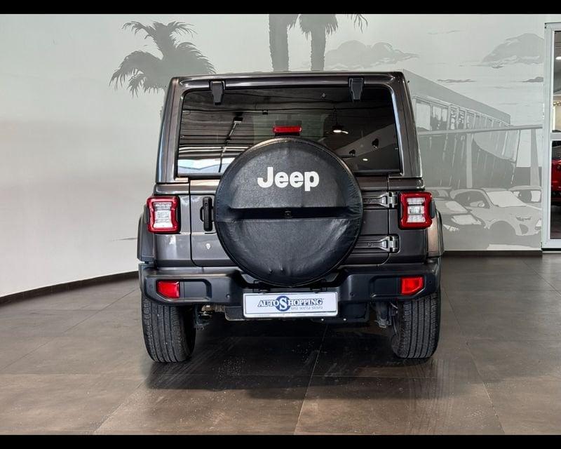 Jeep Wrangler 4ª serie Unlimited 2.2 Mjt II Sahara