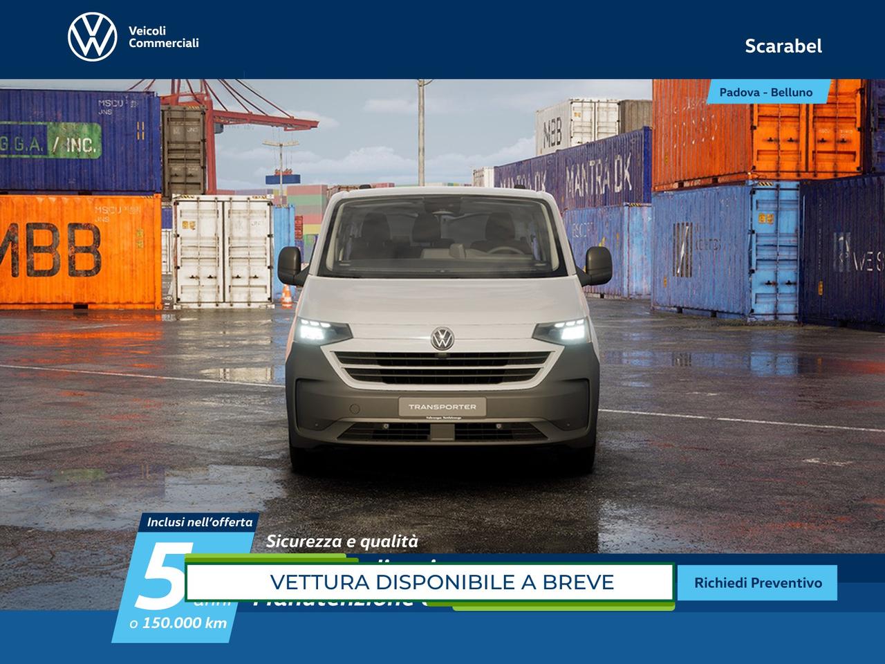 Volkswagen T7 Transporter t7 32 kombi n1 2.0 tdi 150cv l2 auto