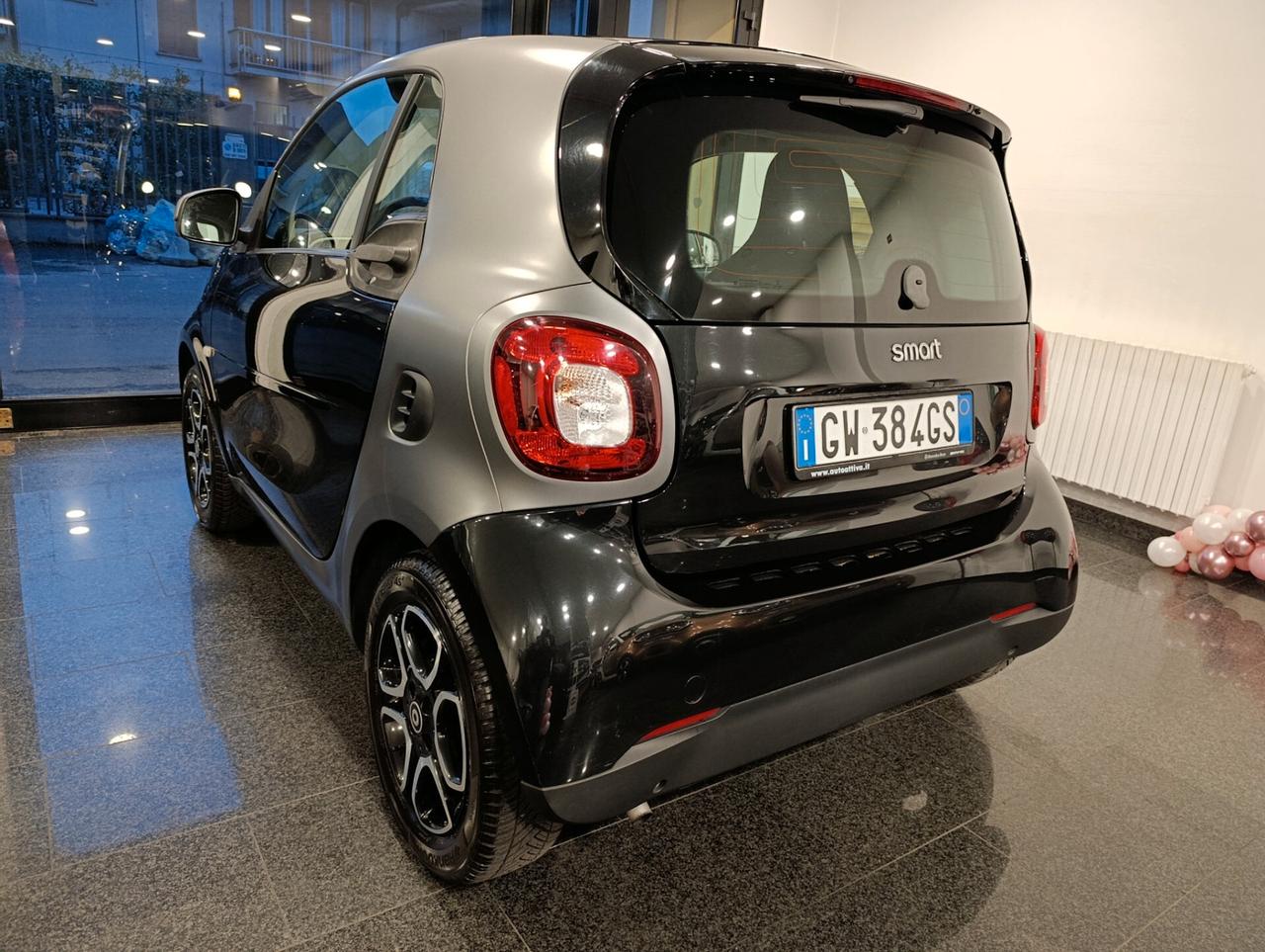 Smart ForTwo 90 0.9 Turbo twinamic Passion Nero e Opaco Navi full