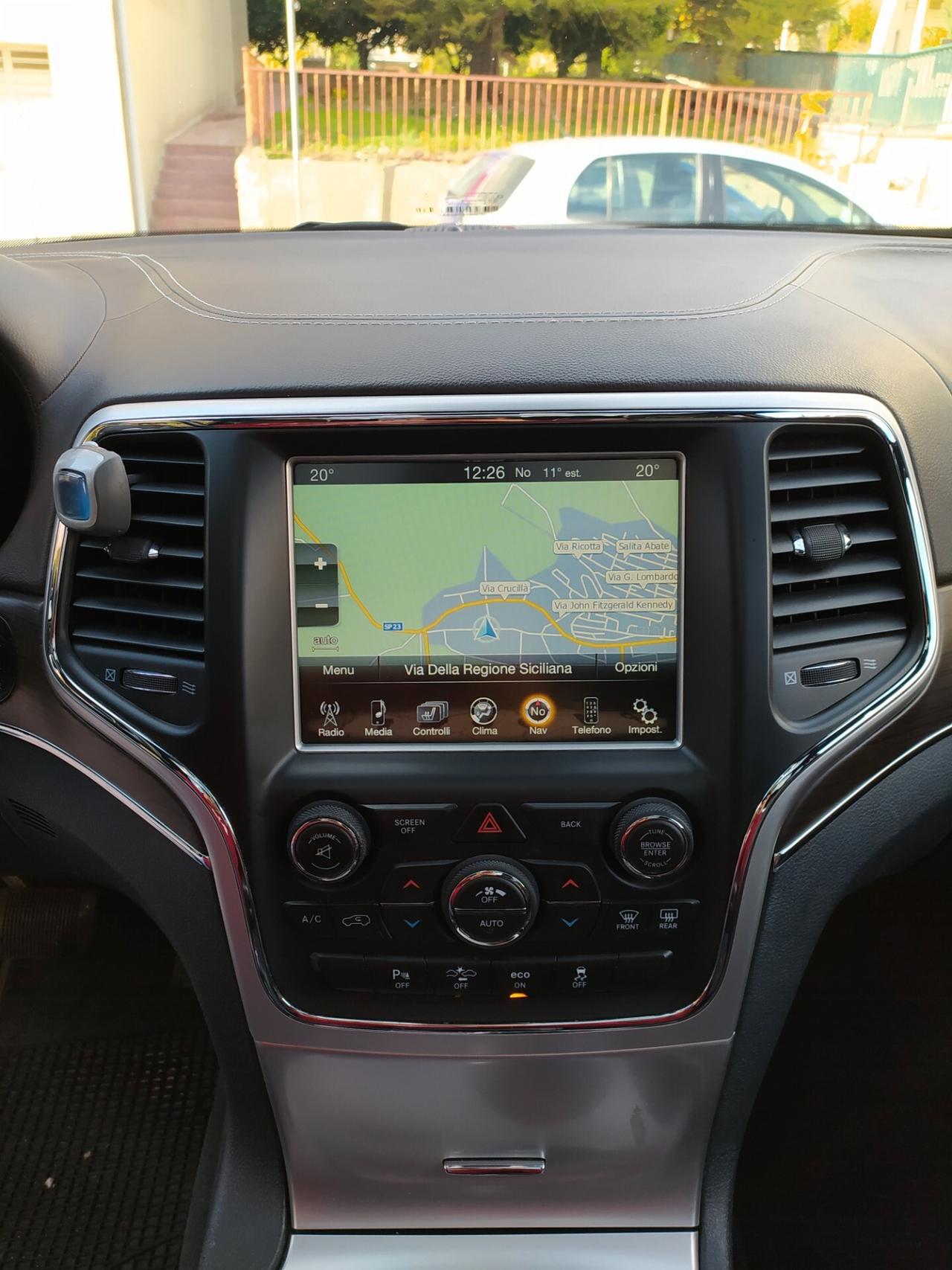 Jeep Grand Cherokee 3.0 V6 CRD 250 CV Mtj OVERLAND Tetto