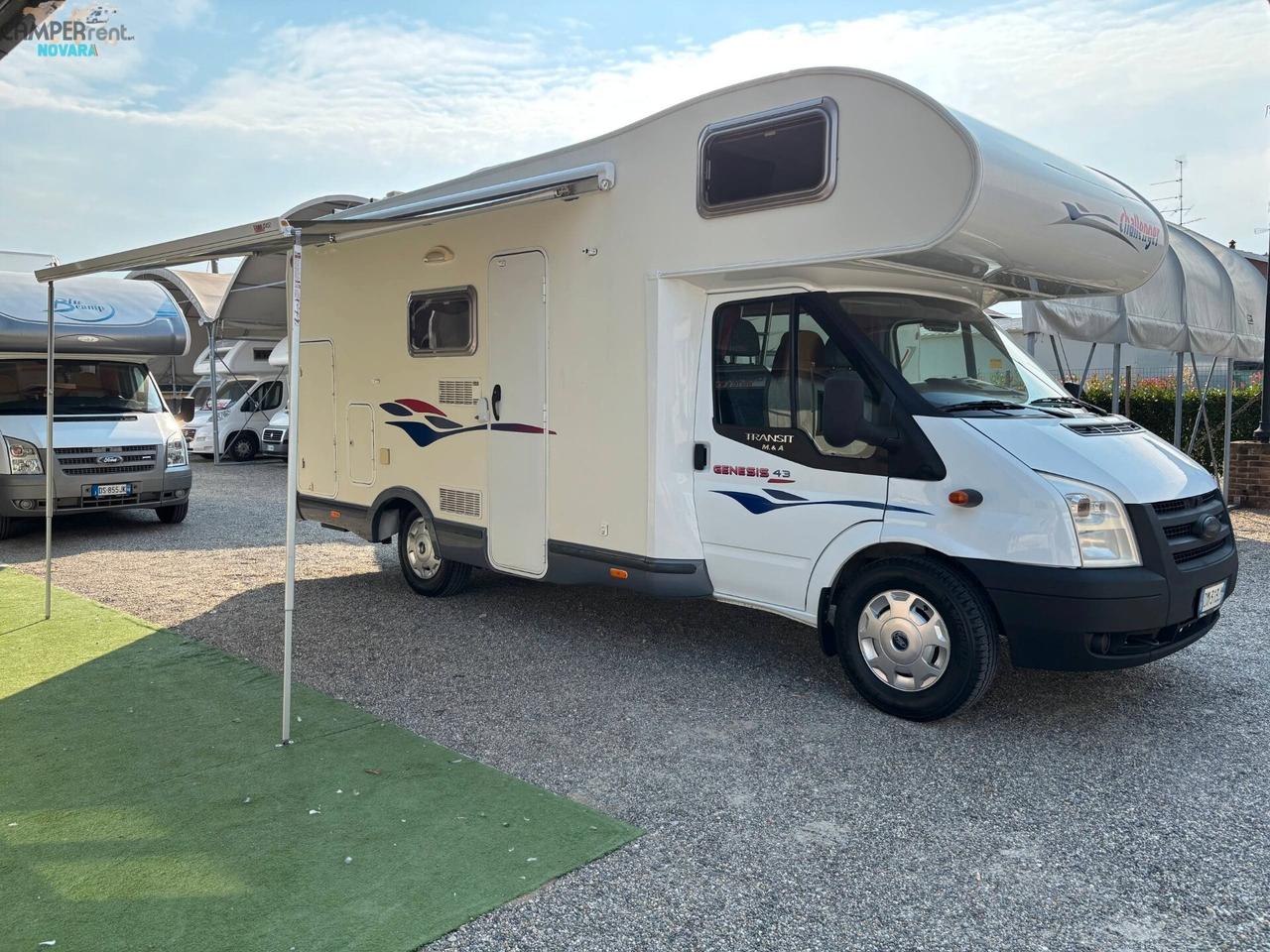 CHALLENGER GENESIS 43 - mansardato con letti a castello in coda