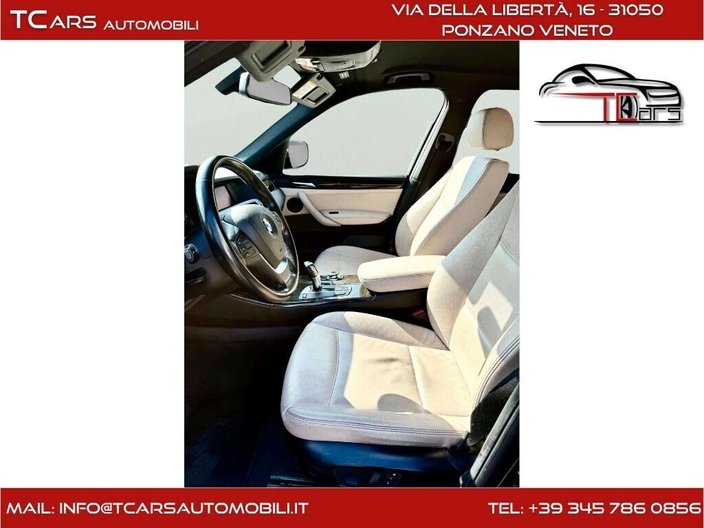 BMW X3 3.0 XDRIVE UNIPRO KM CERT GARANZIA 3 ANNI
