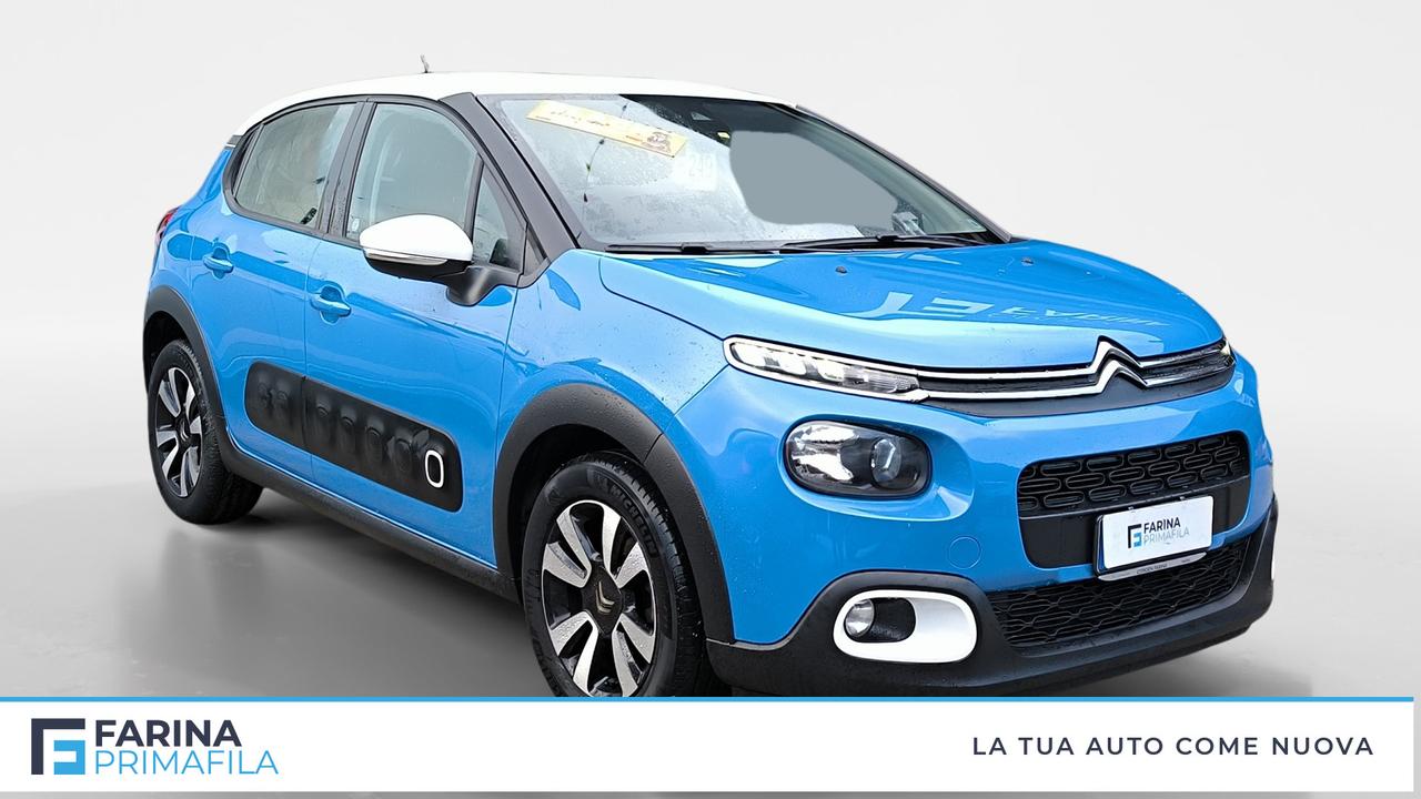 CITROEN C3 III 2017 - C3 1.2 puretech Shine s&s 83cv my18