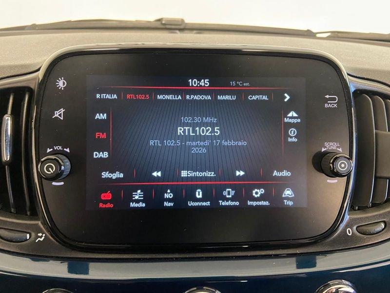 FIAT 500 Hybrid 1.0 70cv Ibrido Dolcevita