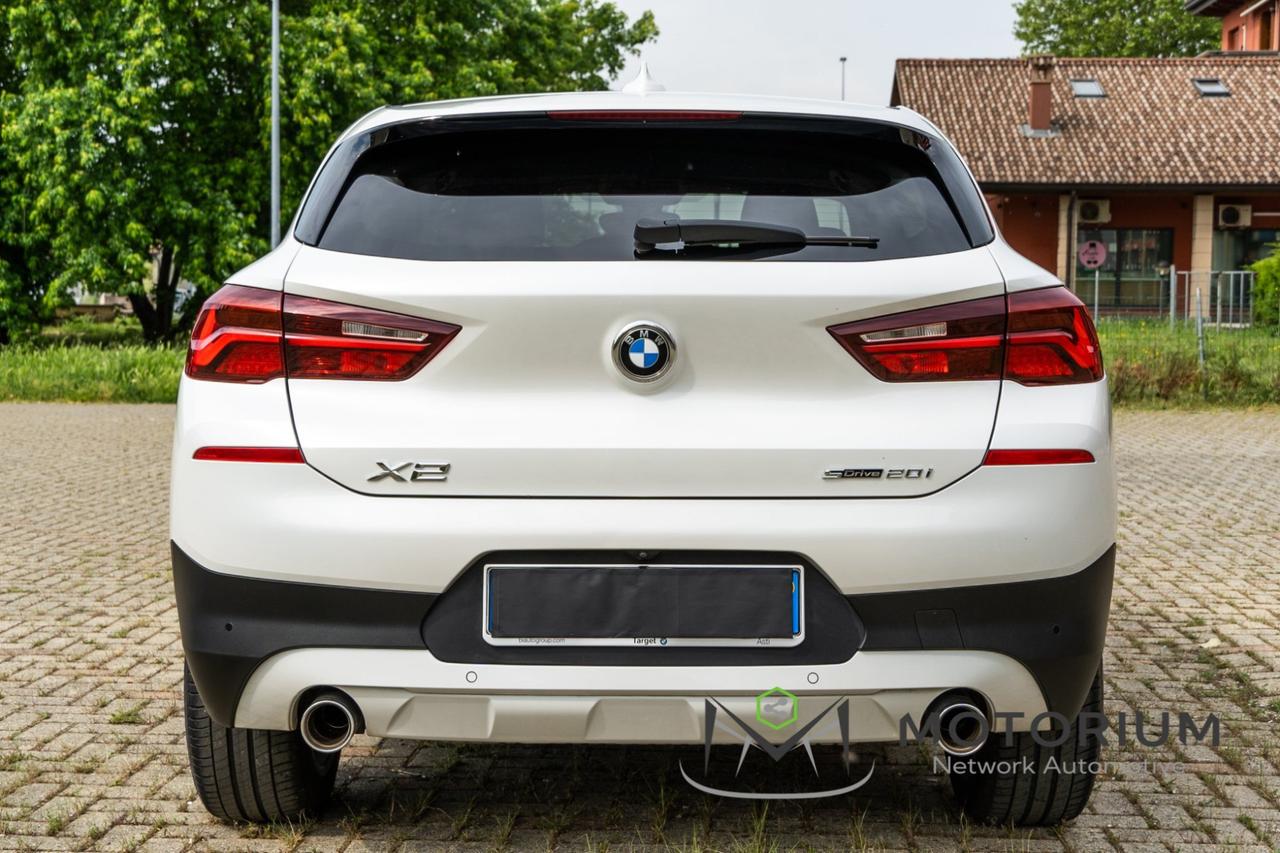 BMW X2 sDrive20i 178CV AUTOMATICA 2022 - TAGLIANDI CERTIFICATI – GARANZIA BMW 2027