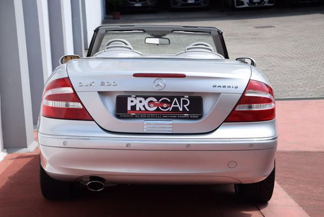 MERCEDES-BENZ CLK 200 Kompr Cabrio PERFETTA (uniproprietario, Km Cert)