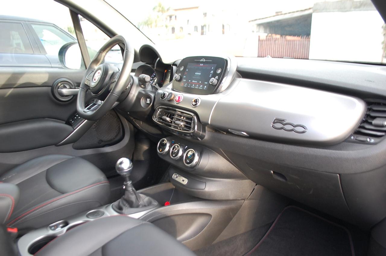 Fiat 500X 1.3 mjt Sport 95CV Uff Italy Navi Led USB Clima