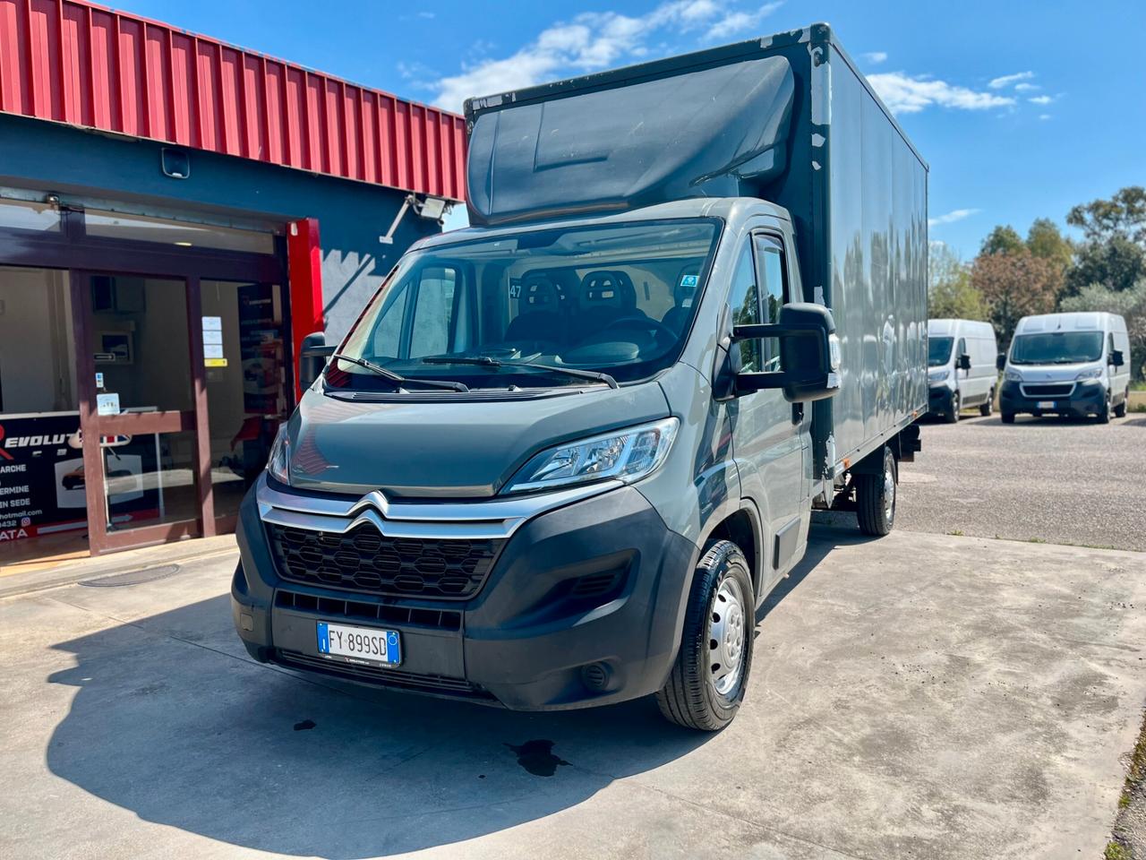 Citroen Jumper 35 HEAVY L4 CASSONATO CON SPONDA IDRAULICA