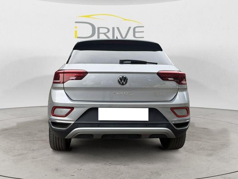 Volkswagen T-Roc T-Roc 1.0 tsi Style 110cv BICOLORE "SILVER METALLIC"