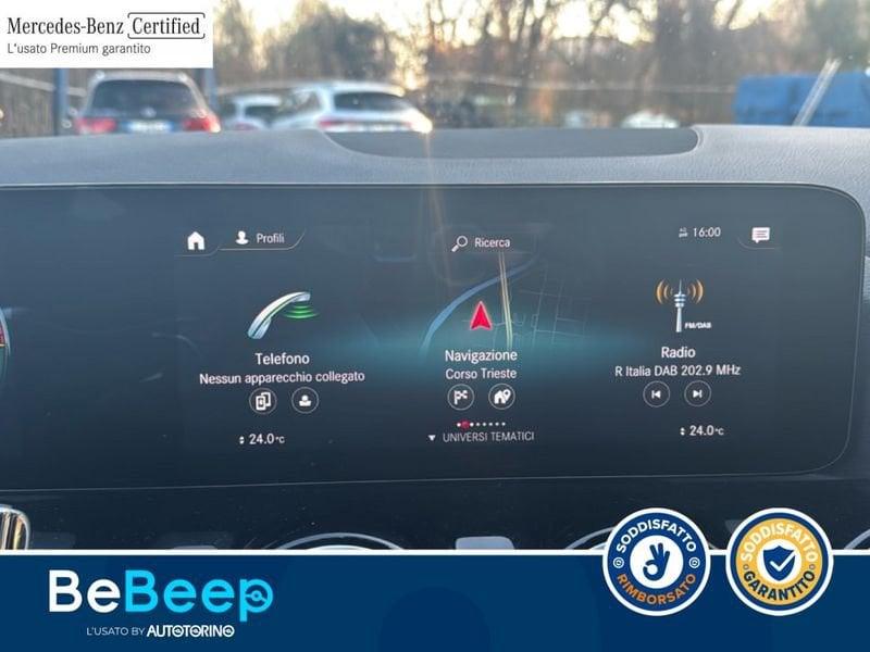 Mercedes-Benz Classe B B 250 E PHEV (EQ-POWER) PREMIUM AUTO