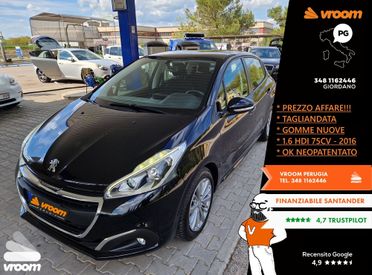 PEUGEOT 208 1.6 BlueHDi 75cv 5 Porte Allure 2016