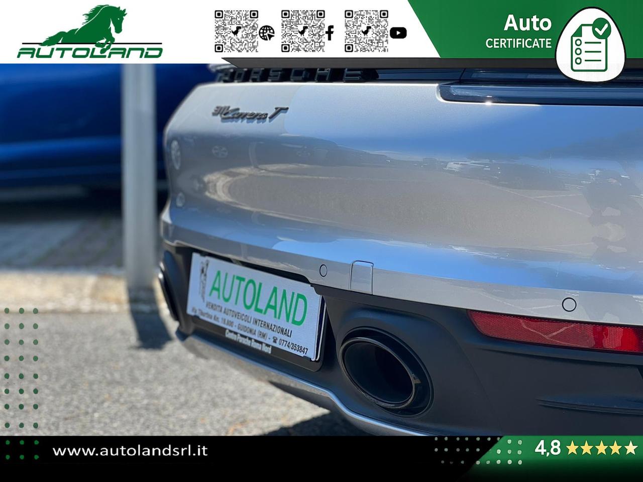 Porsche 992 Coupé 3.0 Carrera T auto UNIPRO UFFICIALE LIFT