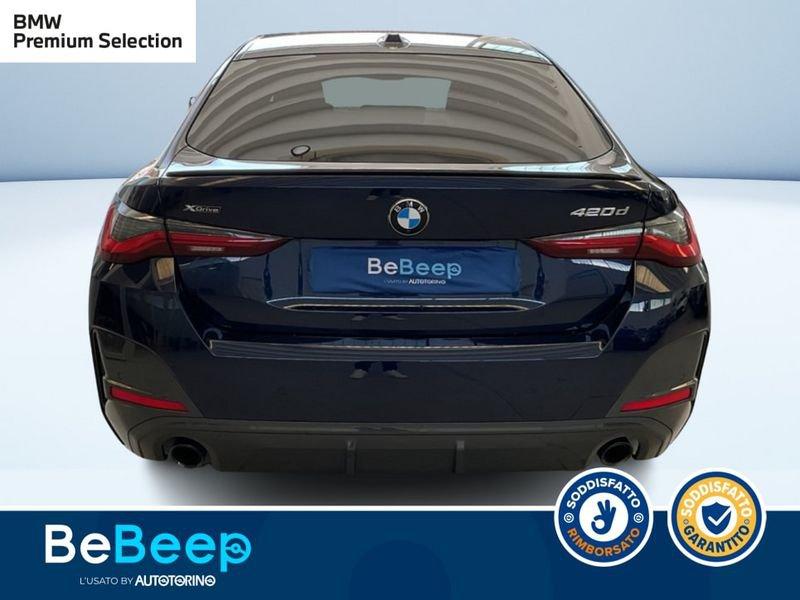 BMW Serie 4 Gran Coupé 420D GRAN COUPE MHEV 48V XDRIVE MSPORT AUTO
