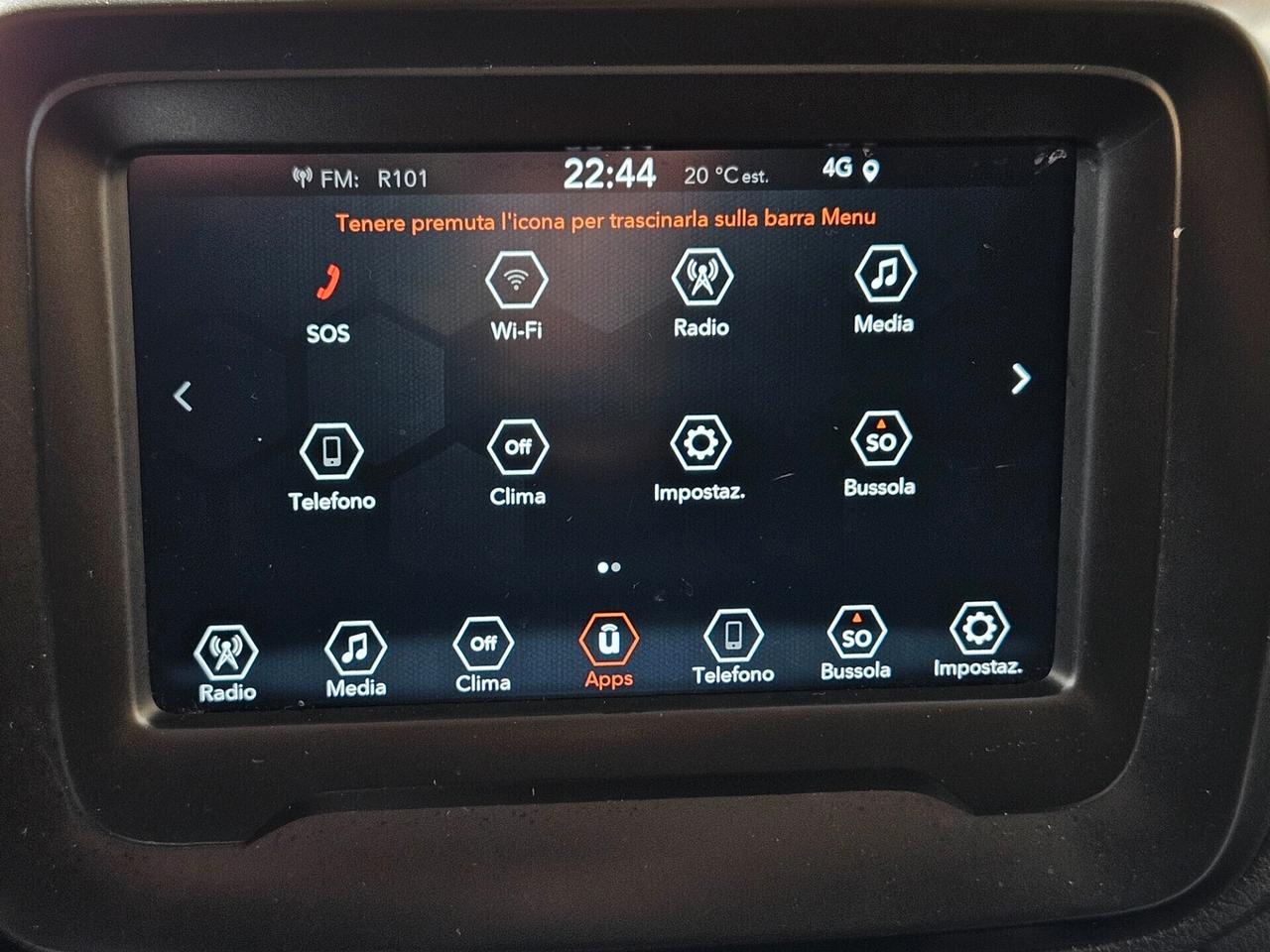 JEEP RENEGADE 1000 64000 CHILOMETRI CERTIFICATI