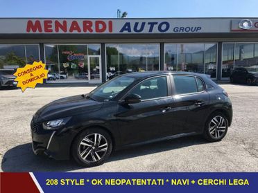 Peugeot 208 PureTech 75 Style 5p OK NEOPATENTATI