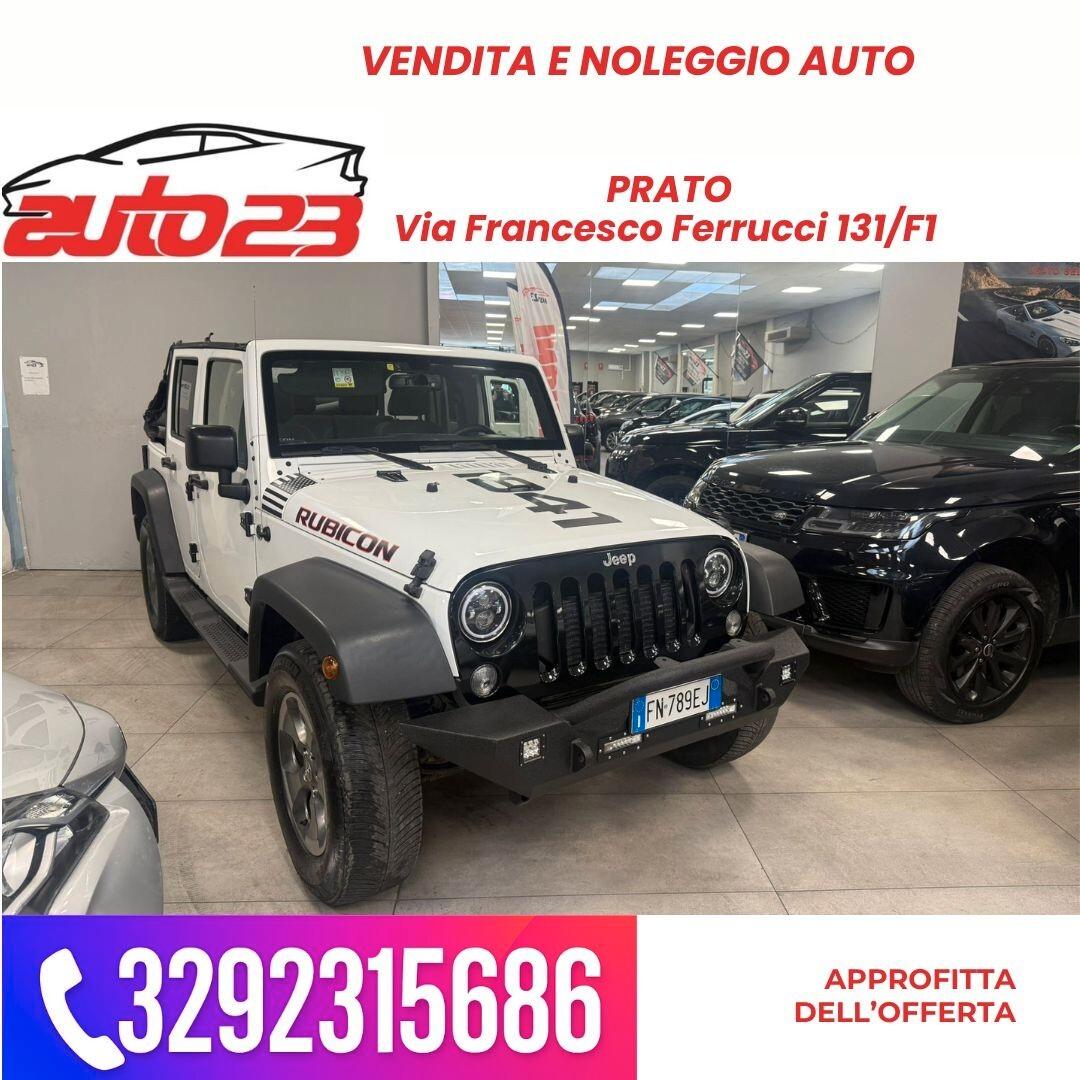 Jeep Wrangler 2.8 CRD DPF Rubicon Auto Soft Top Lungo