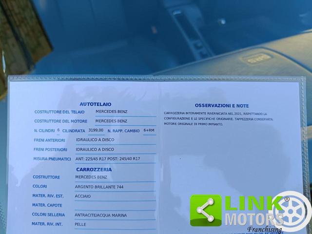 MERCEDES-BENZ SLK 320 cat 218CV ASI TARGA ORO