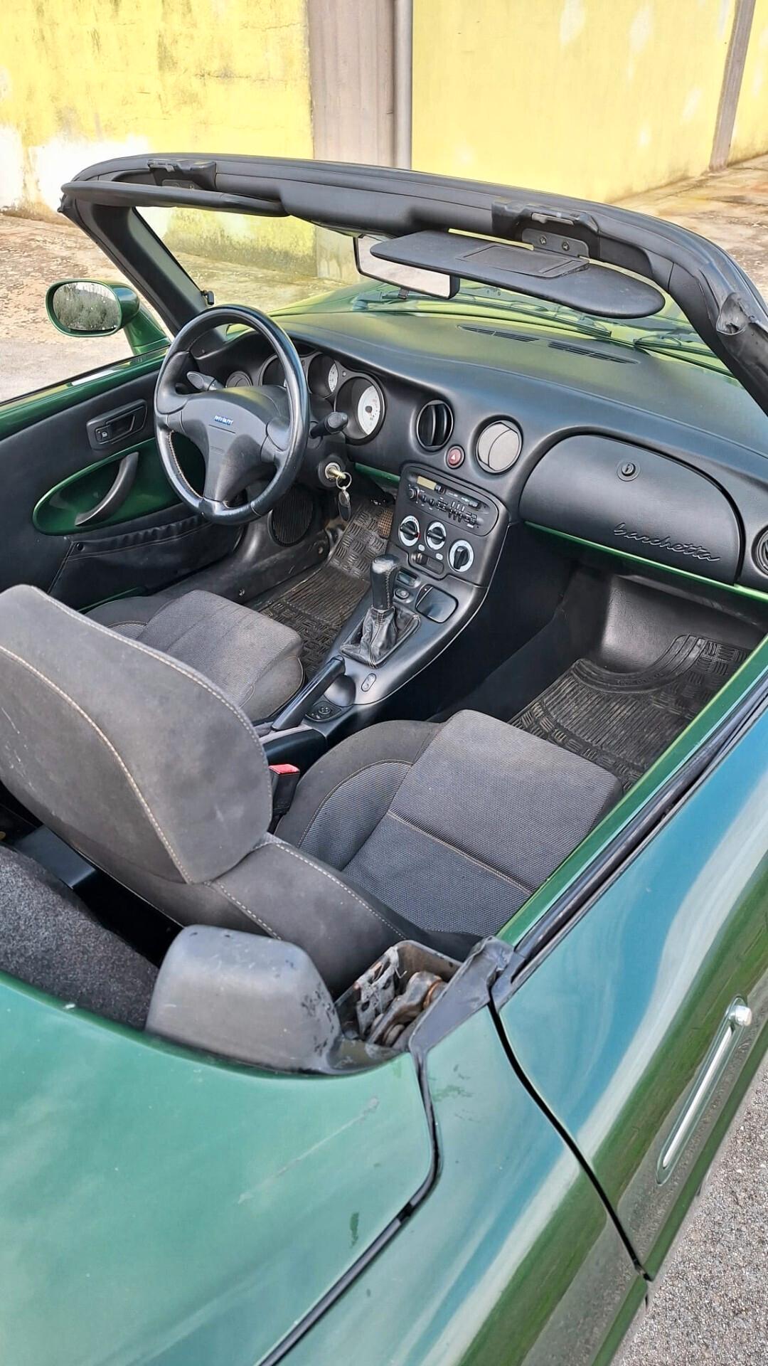 Fiat Barchetta 1.8 16V - Verde Garden - SOLO 62.000 KM